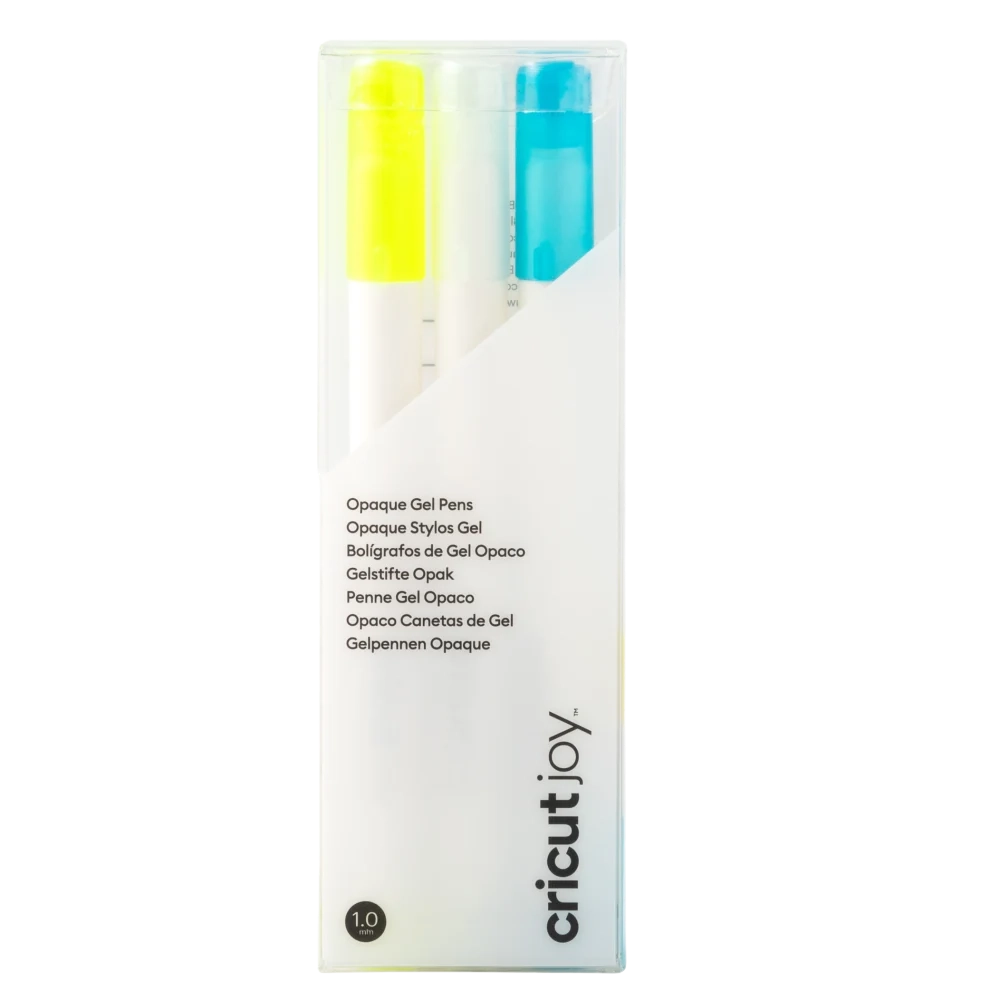 סט 3 עטי ג'ל אטומים Cricut Joy Opaque Gel Pens (1.0 מ"מ)