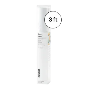 מציאון – ויניל חכם לכתיבה ולהדבקה קבועה Cricut Smart Label Writable Vinyl שקוף 33×91 ס"מ