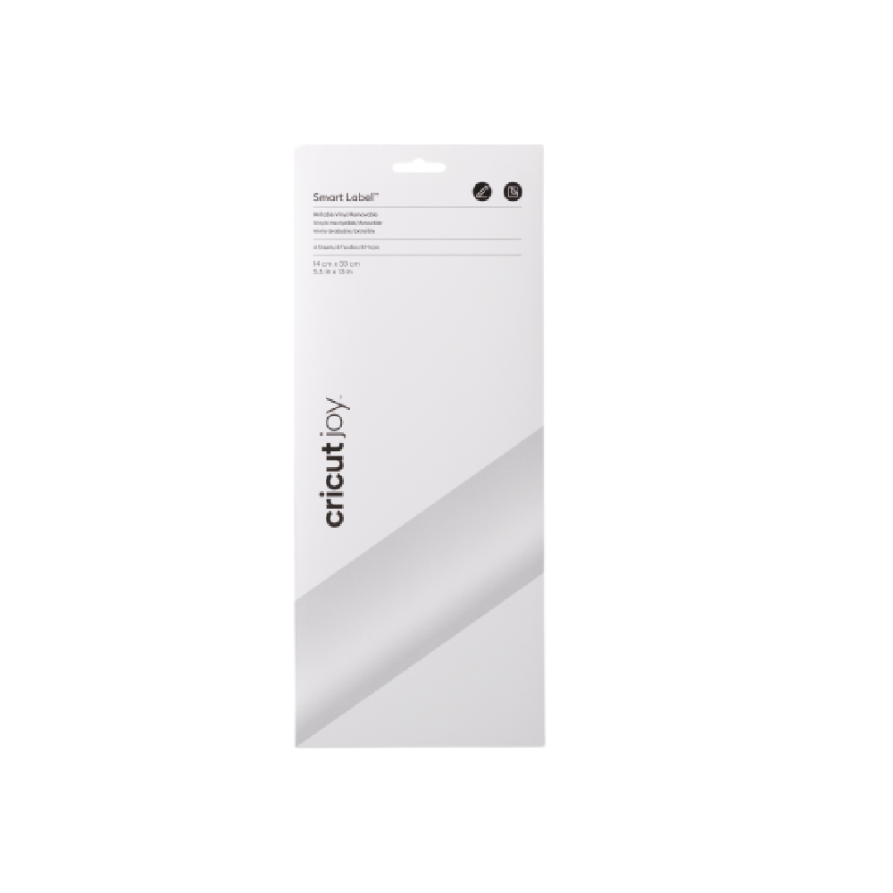 ויניל חכם לכתיבה ולהדבקה – ניתן להסרה  Cricut Smart Label Writable Vinyl לבן