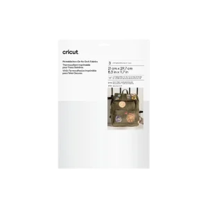 איירון און לבד כהה Cricut Print. I-O Dark Fabric A4 (3)