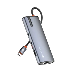מפצל 8IN1 רשת MIR USB-C3+USB-C2 PD100W+HDMI MHUB530