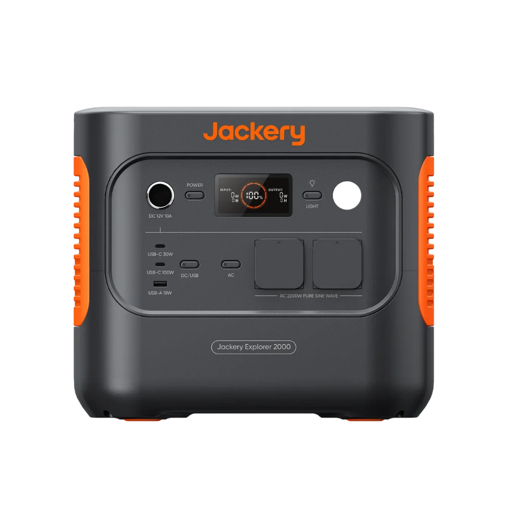 תחנת כוח ניידת Jackery Explorer 2000 V2, 2042Wh, 2200W / 4400W