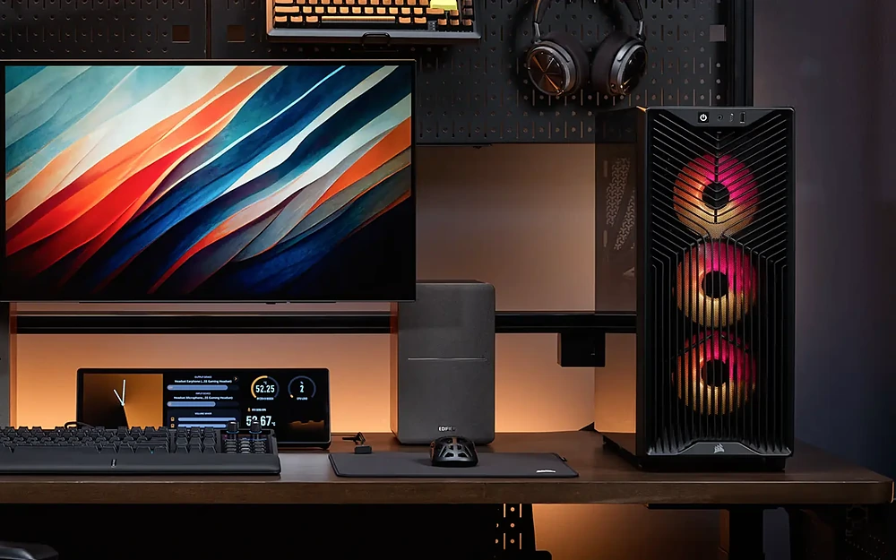  GAMING SETUP · עמדת גיימינג