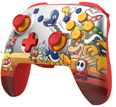 בקר גיימינג אלחוטי דגם Rematch Wireless Controller – Koopa Troop מבית Turtle Beach