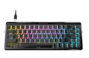 מקלדת גיימינג אלחוטית דגם Vulcan II Mini Air מבית Turtle Beach