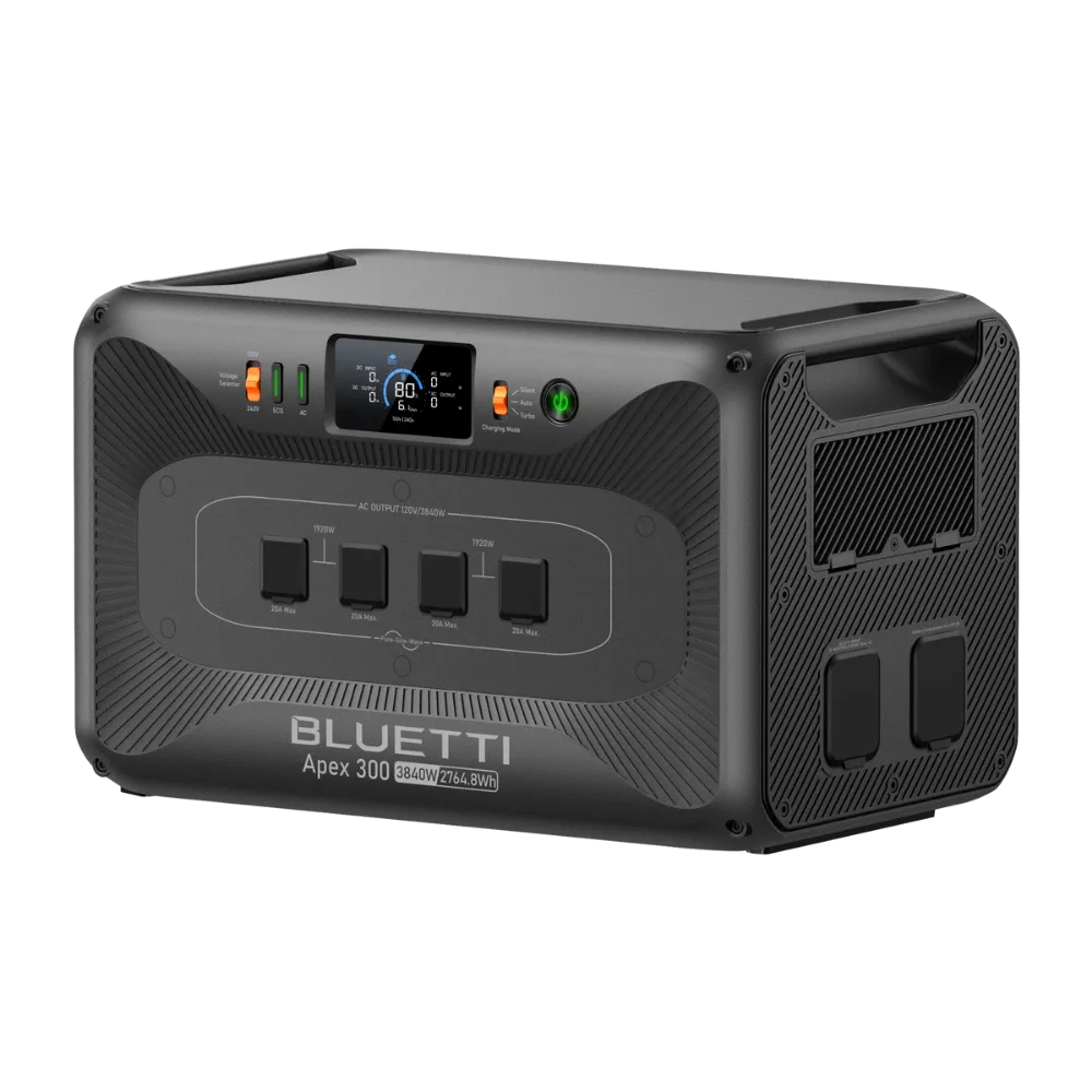 תחנת כוח ניידת Bluetti Apex 300 – 3840W / 2764Wh