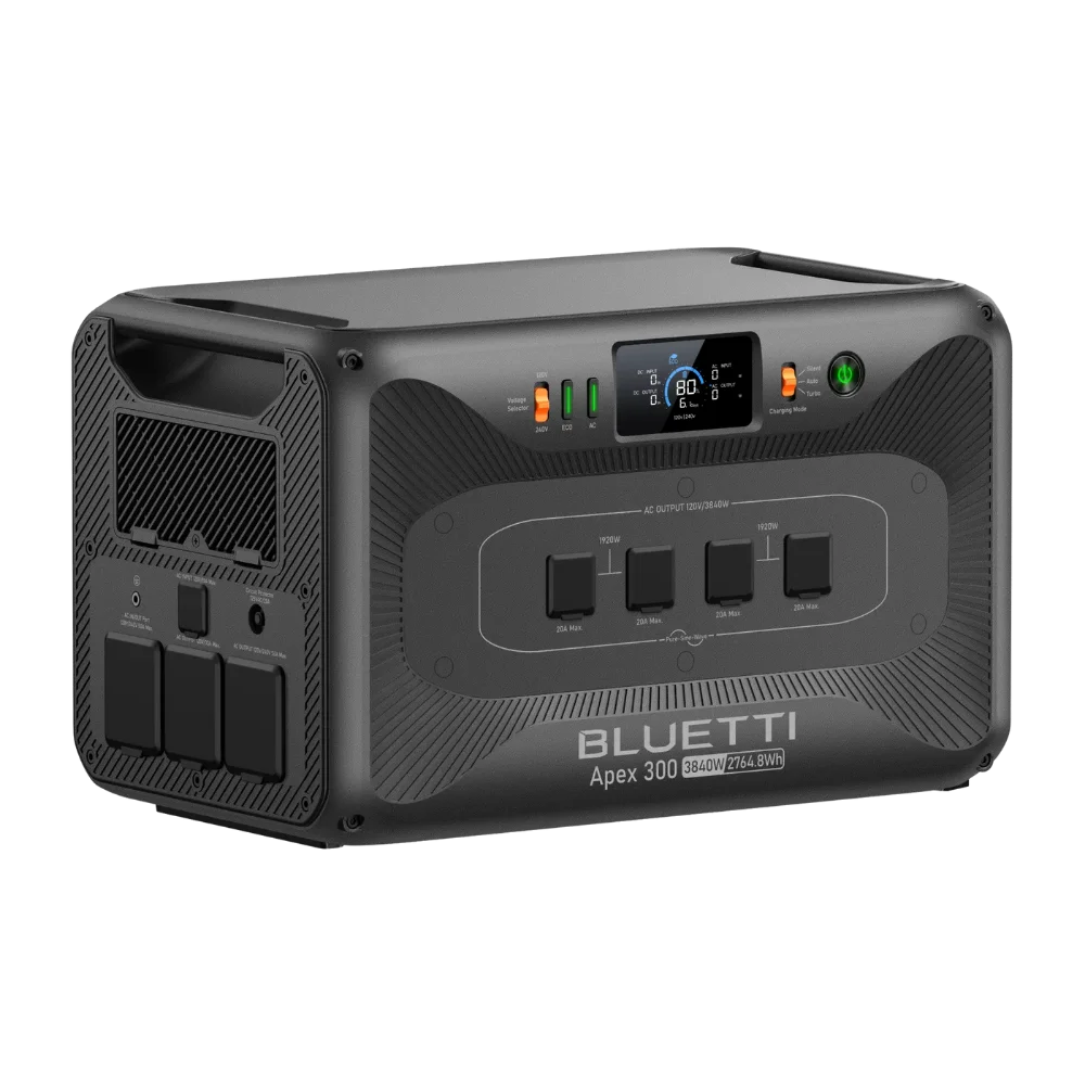 תחנת כוח ניידת Bluetti Apex 300 – 3840W / 2764Wh